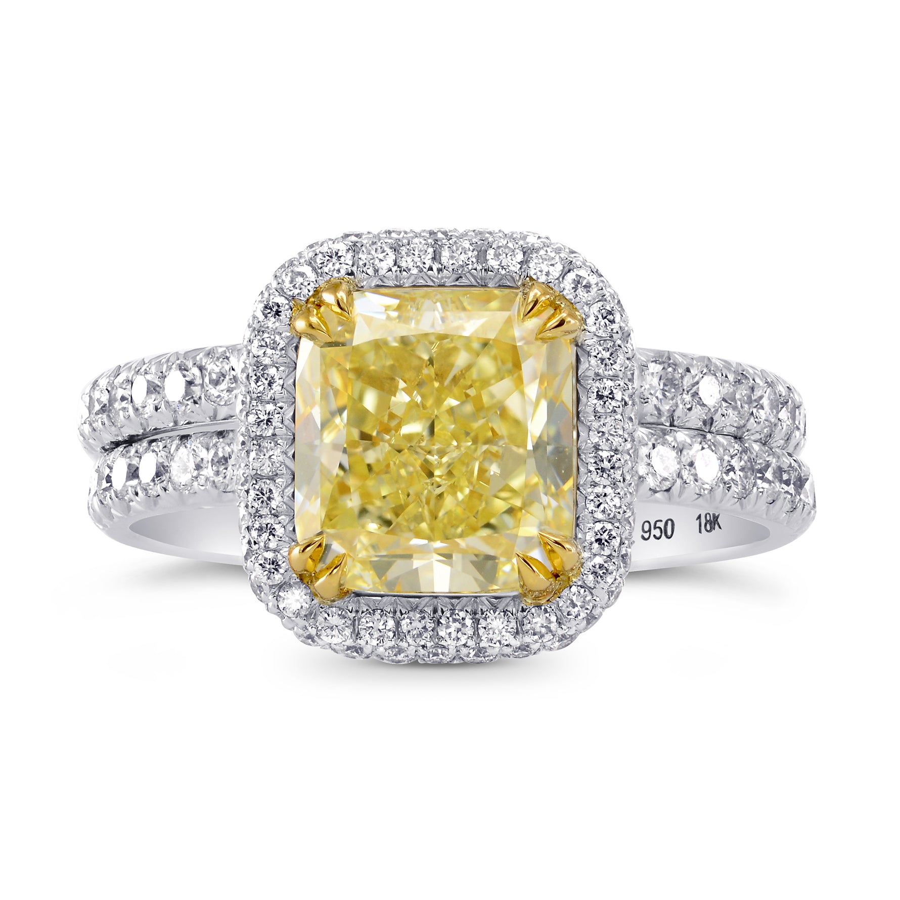 Diamond Wedding Band Ring with French Pave