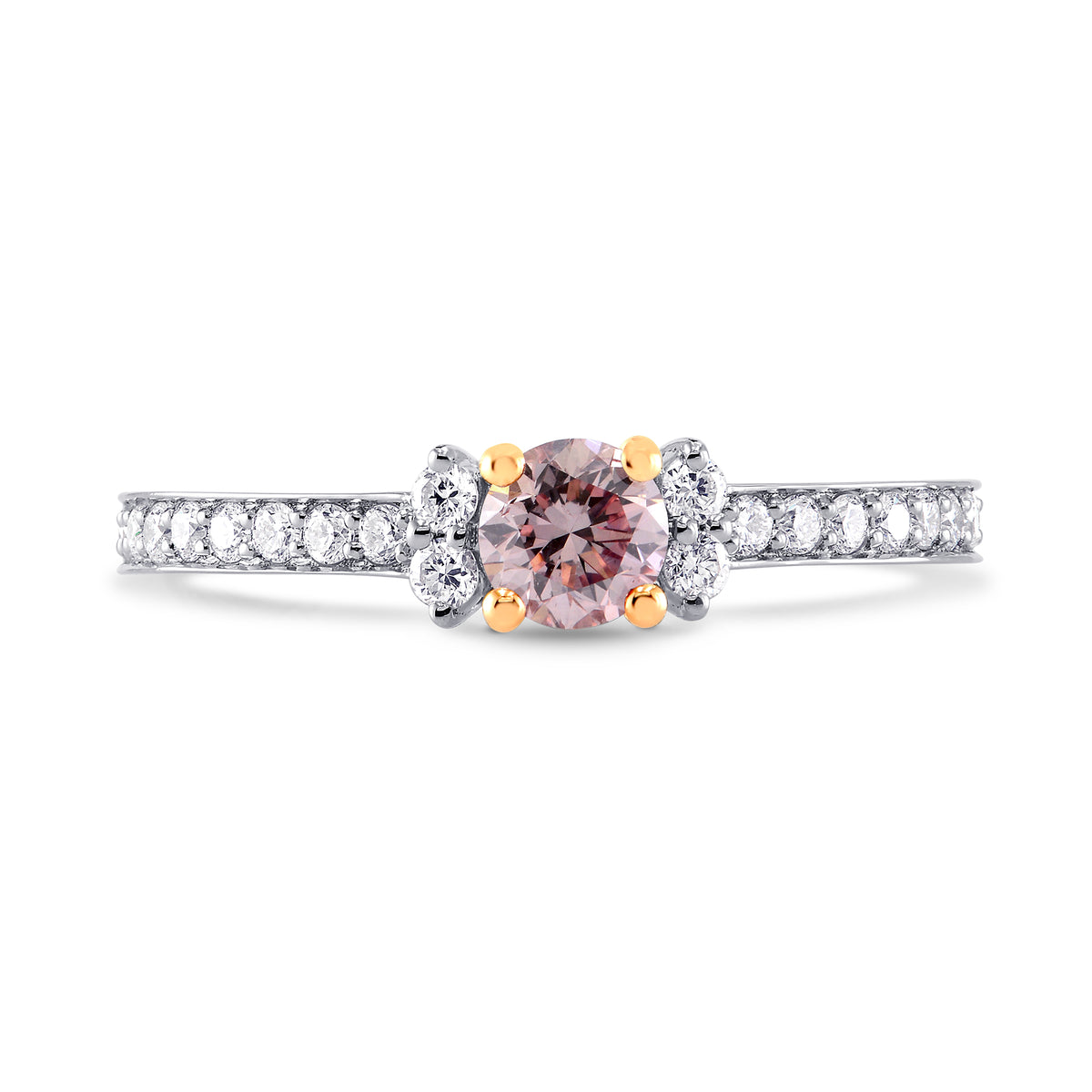 Fancy Pink Diamond Engagement Ring 