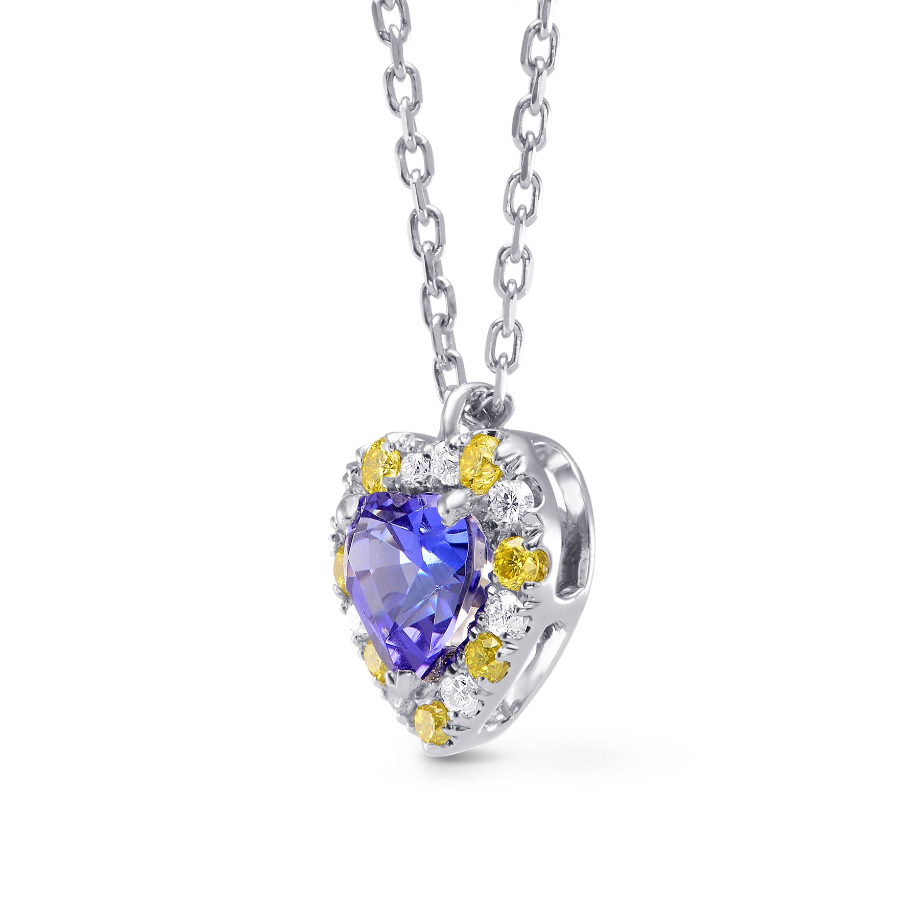 Tanzanite & Diamond Pendant