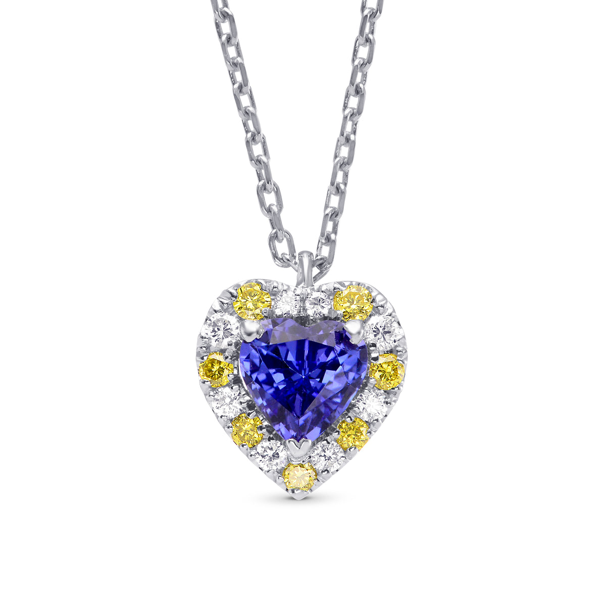 Tanzanite & Diamond Pendant