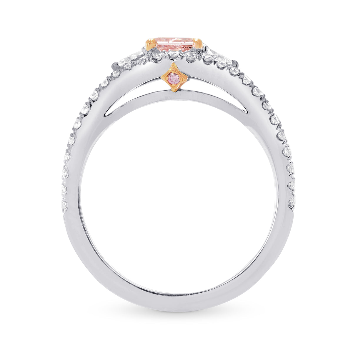 Argyle Fancy Pink Princess Diamond Ring