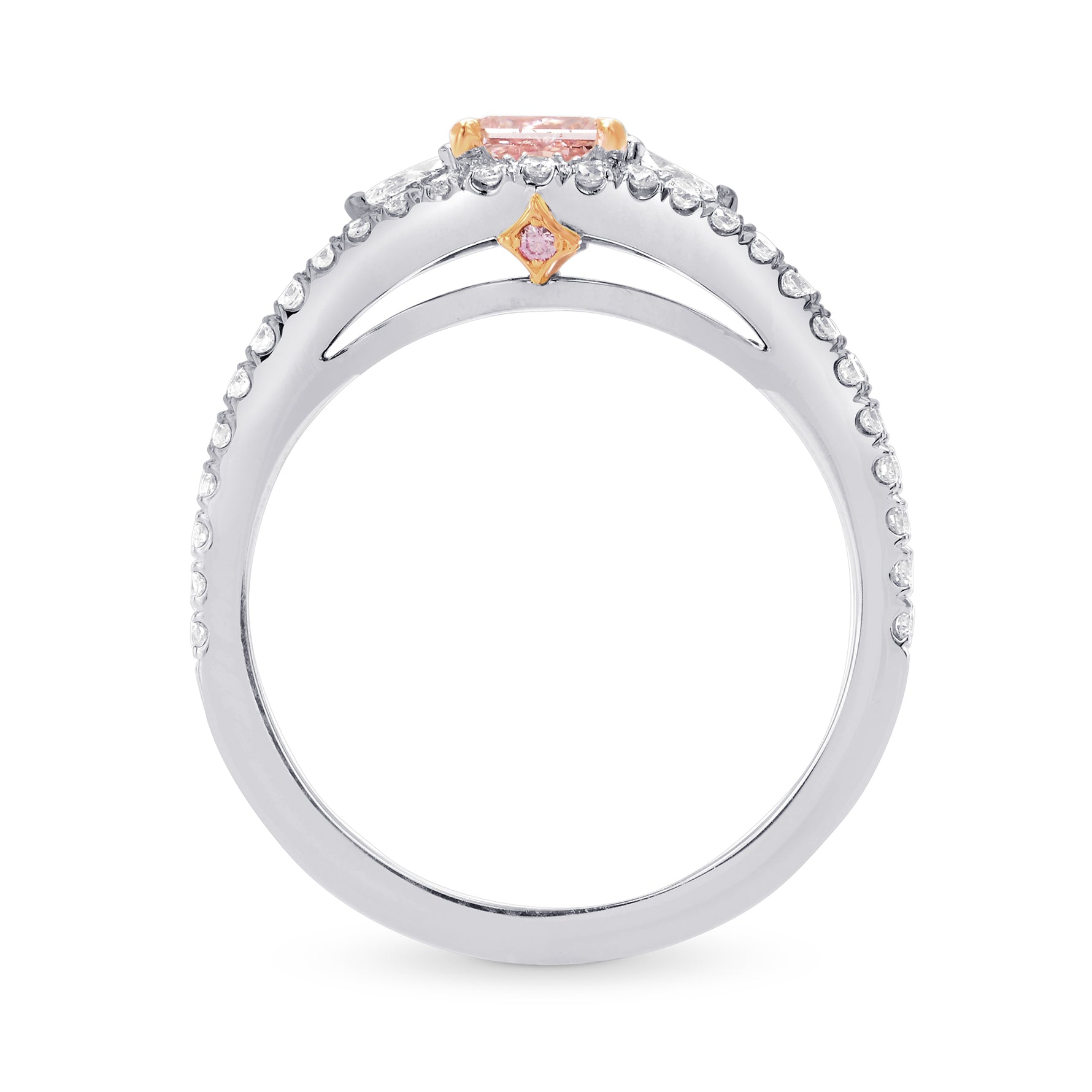 Argyle Fancy Pink Princess Diamond Ring