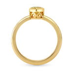 Fancy Yellow Marquise Diamond Solitaire Ring