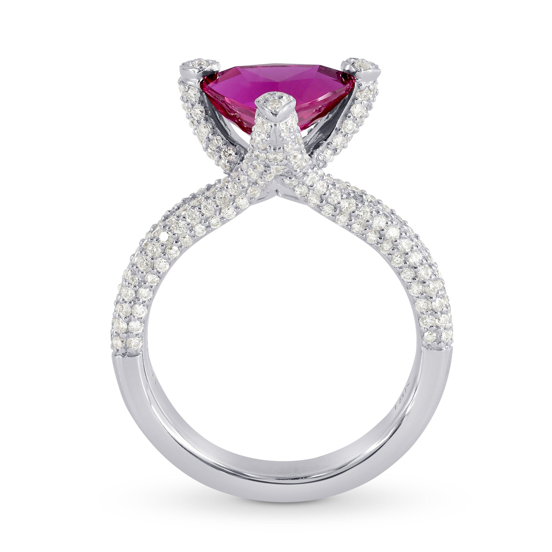 Ruby & Diamond Designer Dress Ring