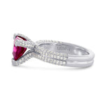 Ruby & Diamond Designer Dress Ring