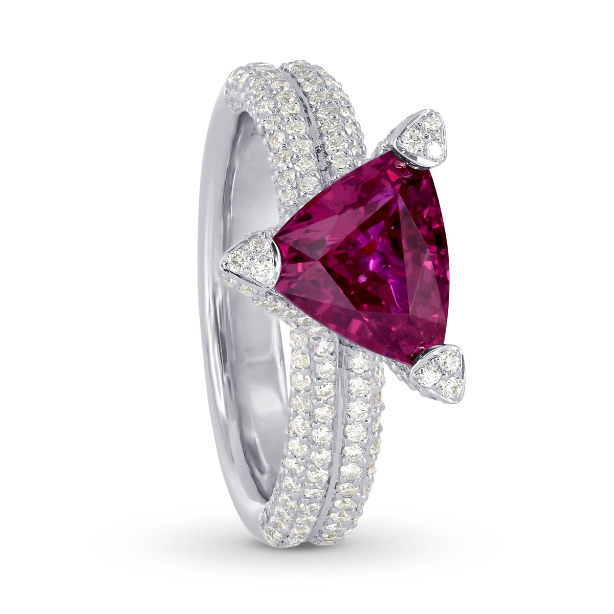 Ruby & Diamond Designer Dress Ring