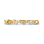 Pave Diamond Designer Band Ring