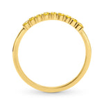 Fancy Intense Yellow Diamond Band Ring