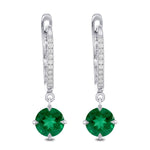 Diamond Drop Pave Earring Settings - 4