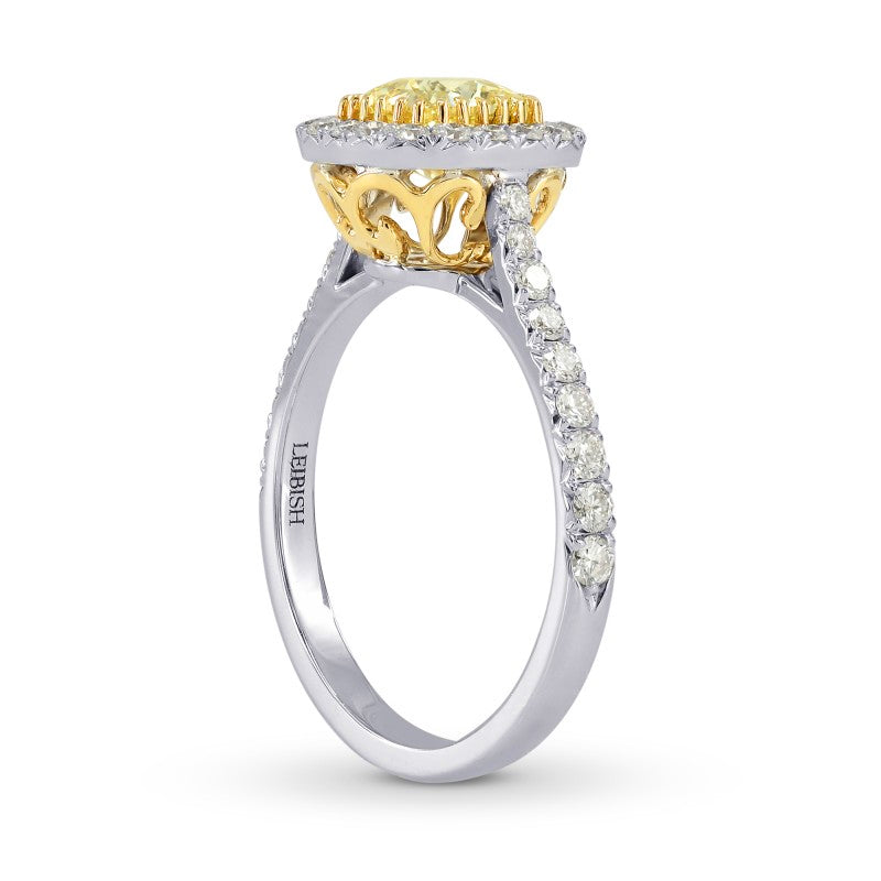Micro-prong Halo Diamond Ring Setting - 4