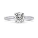 Fancy Light Gray Diamond Solitaire Ring