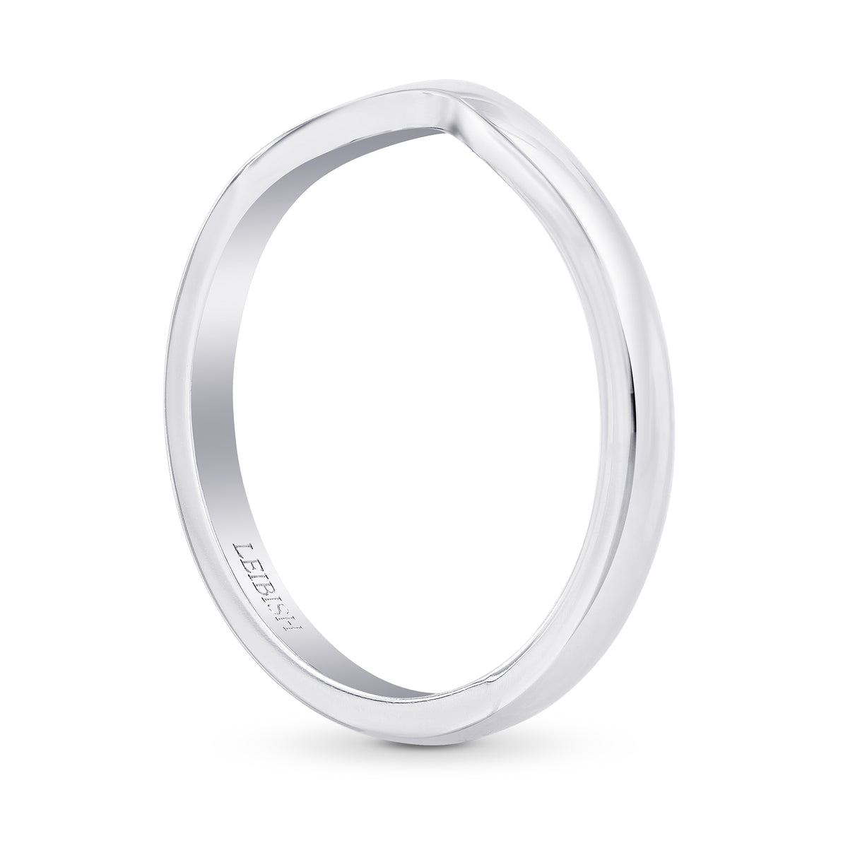 Custom Contoured Wedding Band Ring