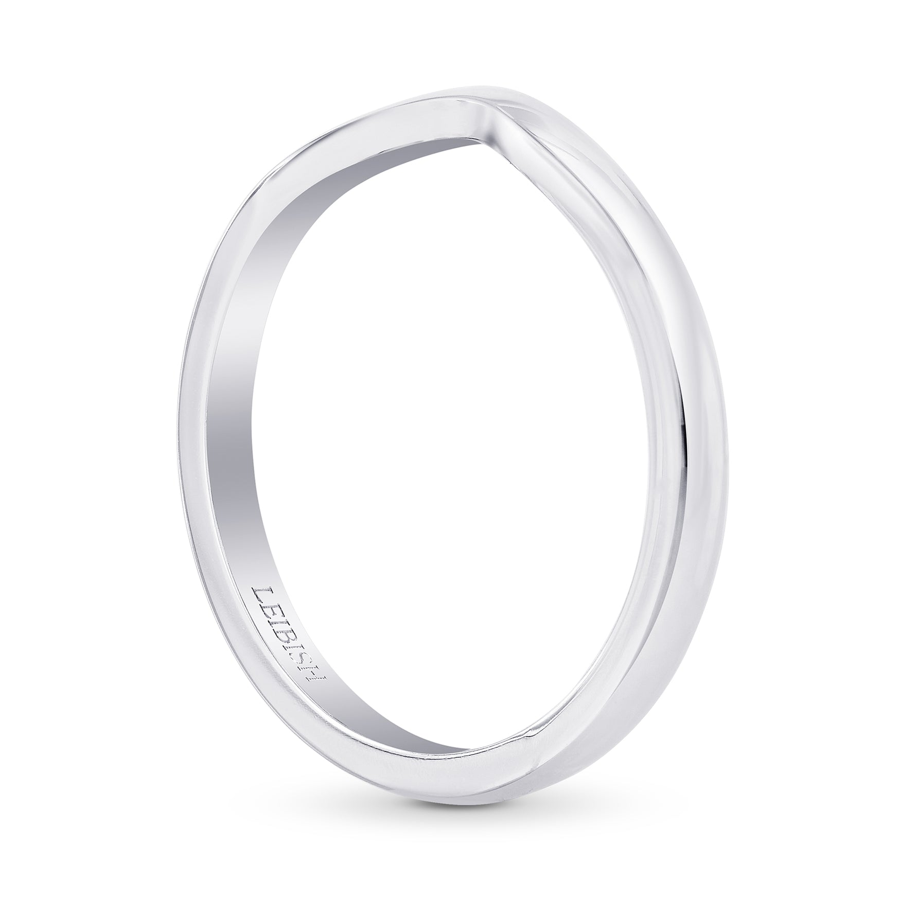 Custom Contoured Wedding Band Ring