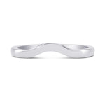 Custom Contoured Wedding Band Ring