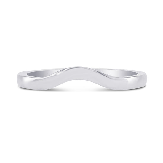 Custom Contoured Wedding Band Ring