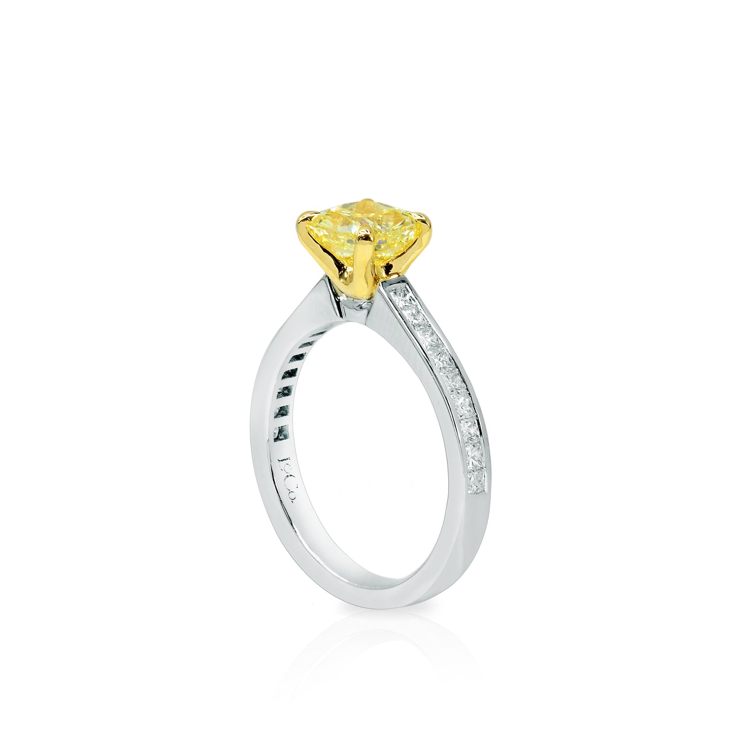 Princess Diamond Half Eternity Wedding Ring - 6