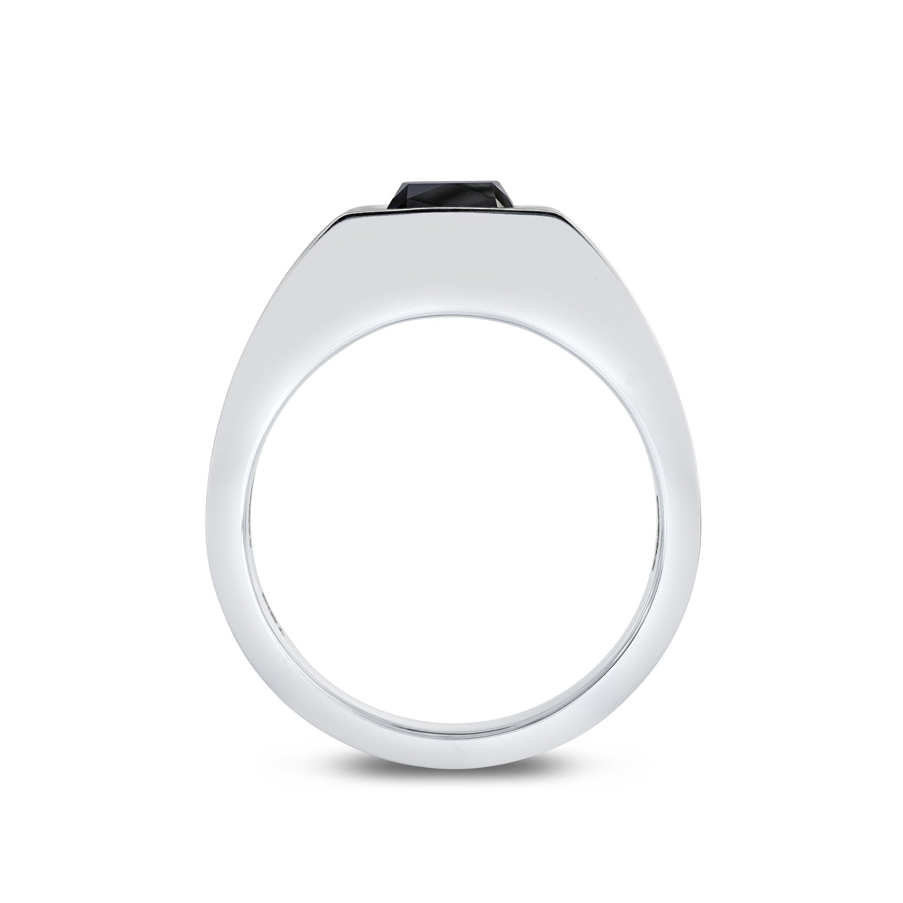 Gents Diamond Graduated Band Ring Setting - 2