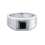 Gents Diamond Graduated Band Ring Setting