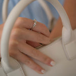 Multicolored Marquise Diamond Band Ring