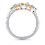 Multicolored Marquise Diamond Band Ring