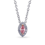 Fancy Intense Pink Diamond Pendant