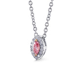 Fancy Intense Pink Diamond Pendant