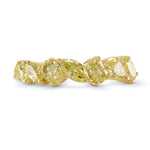 Fancy Yellow Diamond Band Ring