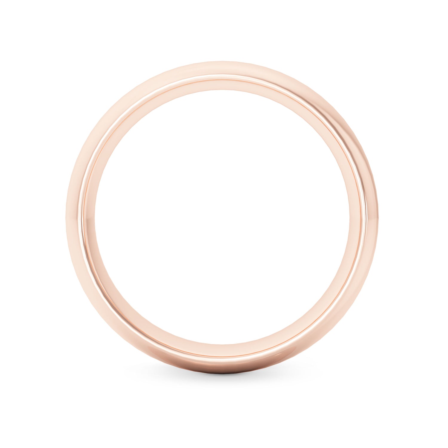 Comfort Fit Domed Wedding Band-5.0MM - 10