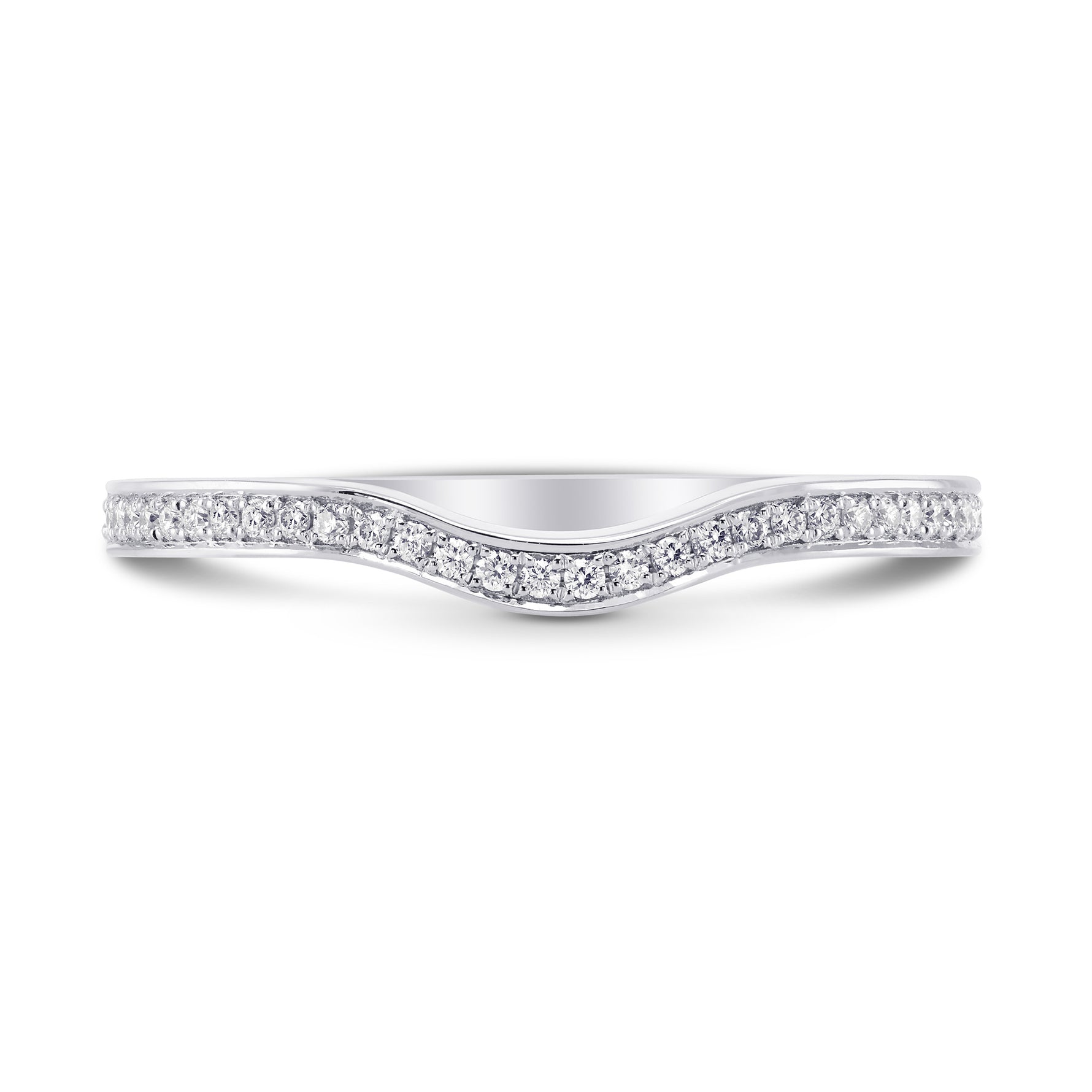 GIA XXX White and Pink Diamond Engagement & Wedding Ring Set