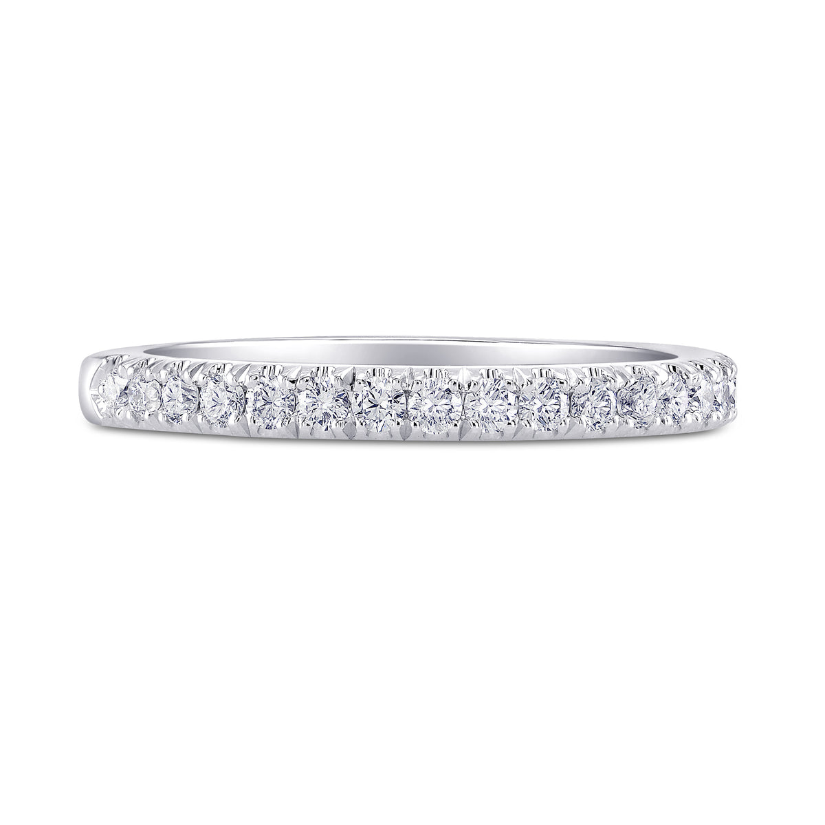 Diamond Half-eternity Wedding Band Ring