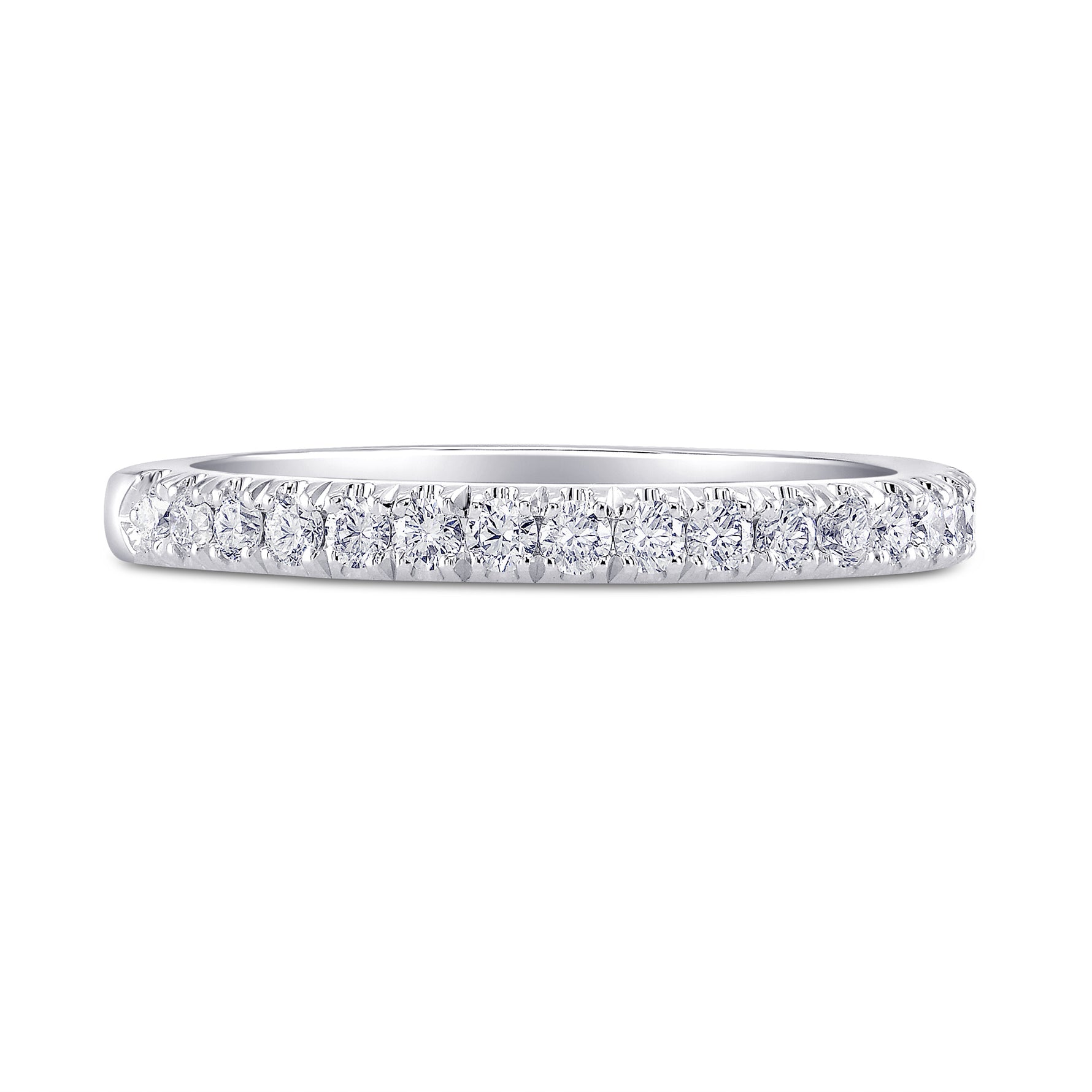 Diamond Half-eternity Wedding Band Ring