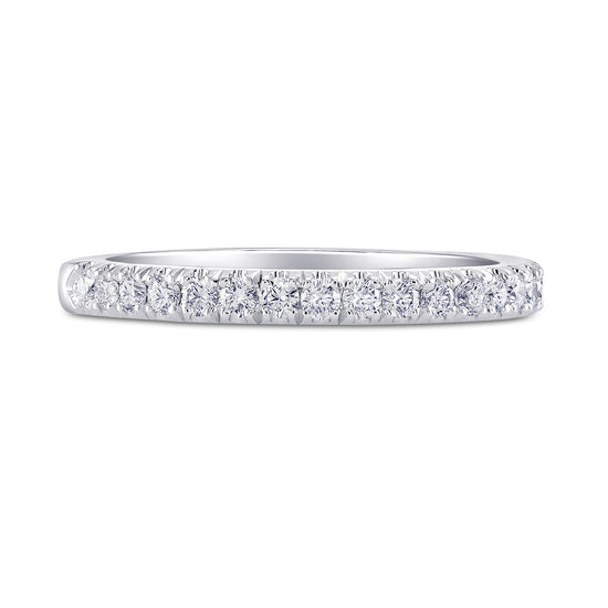 Diamond Half-eternity Wedding Band Ring