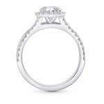 Round Brilliant Diamond Engagement & Wedding Ring Set