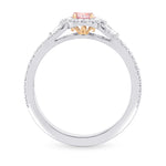 Argyle Fancy Intense Purplish Pink Diamond Engagement Ring