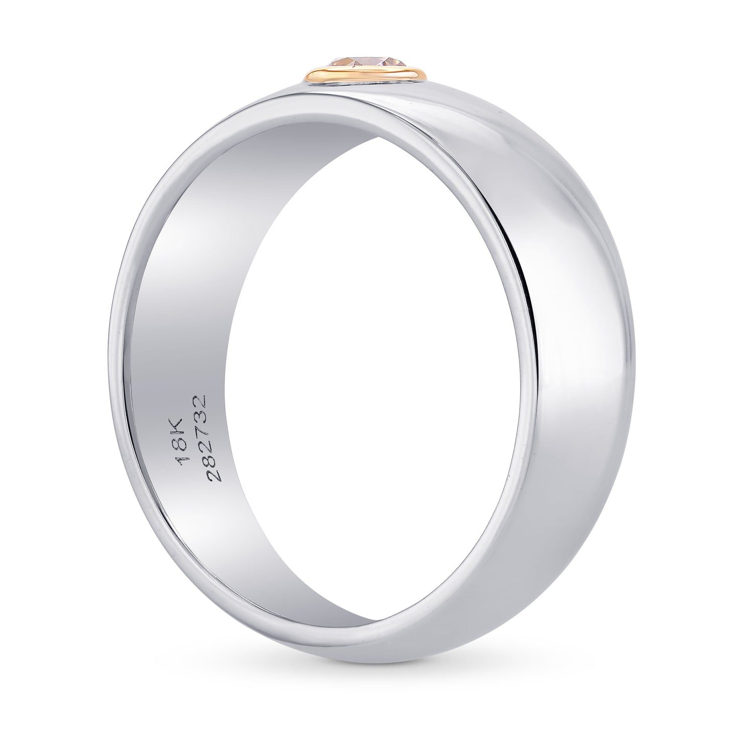 Pink Diamond Band Ring