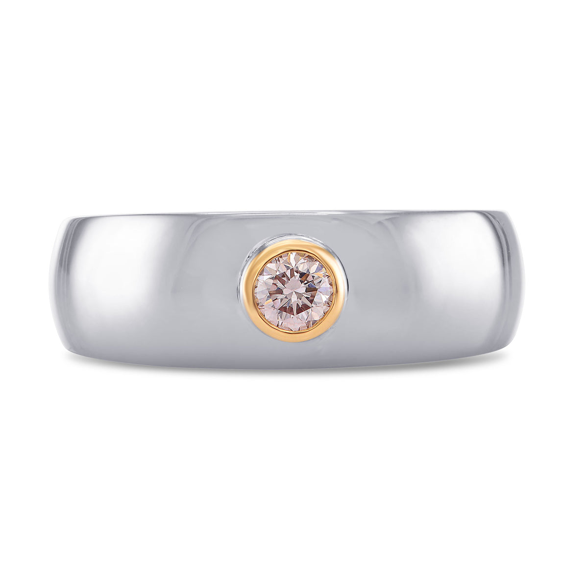 Pink Diamond Band Ring