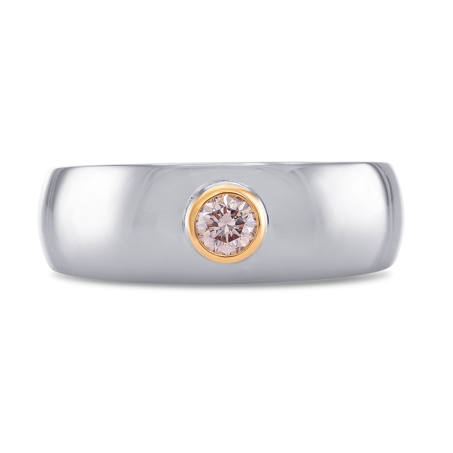 Pink Diamond Band Ring