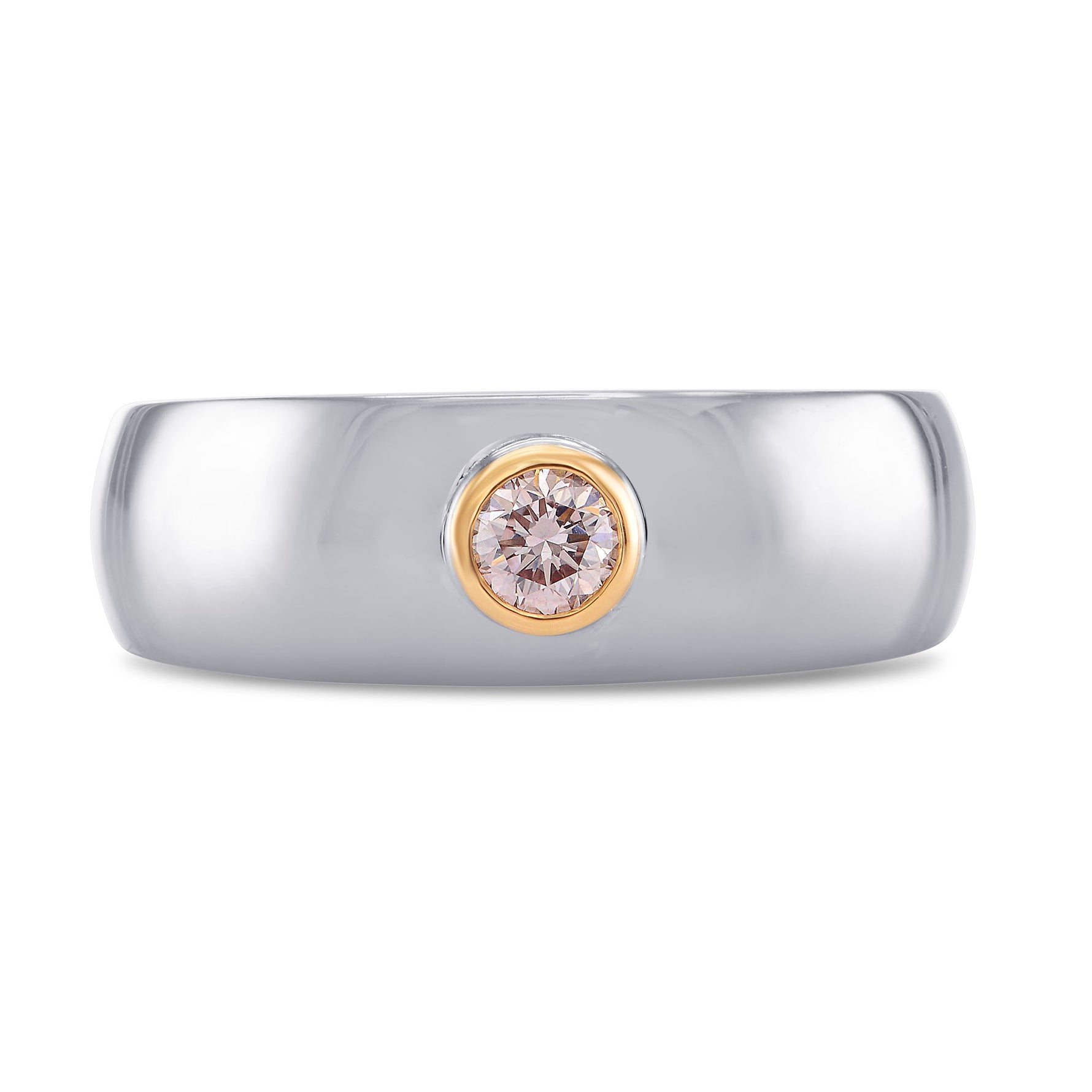 Pink Diamond Band Ring