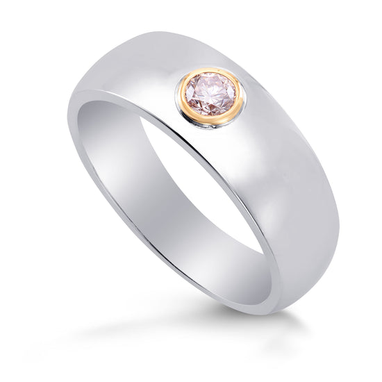 Pink Diamond Band Ring