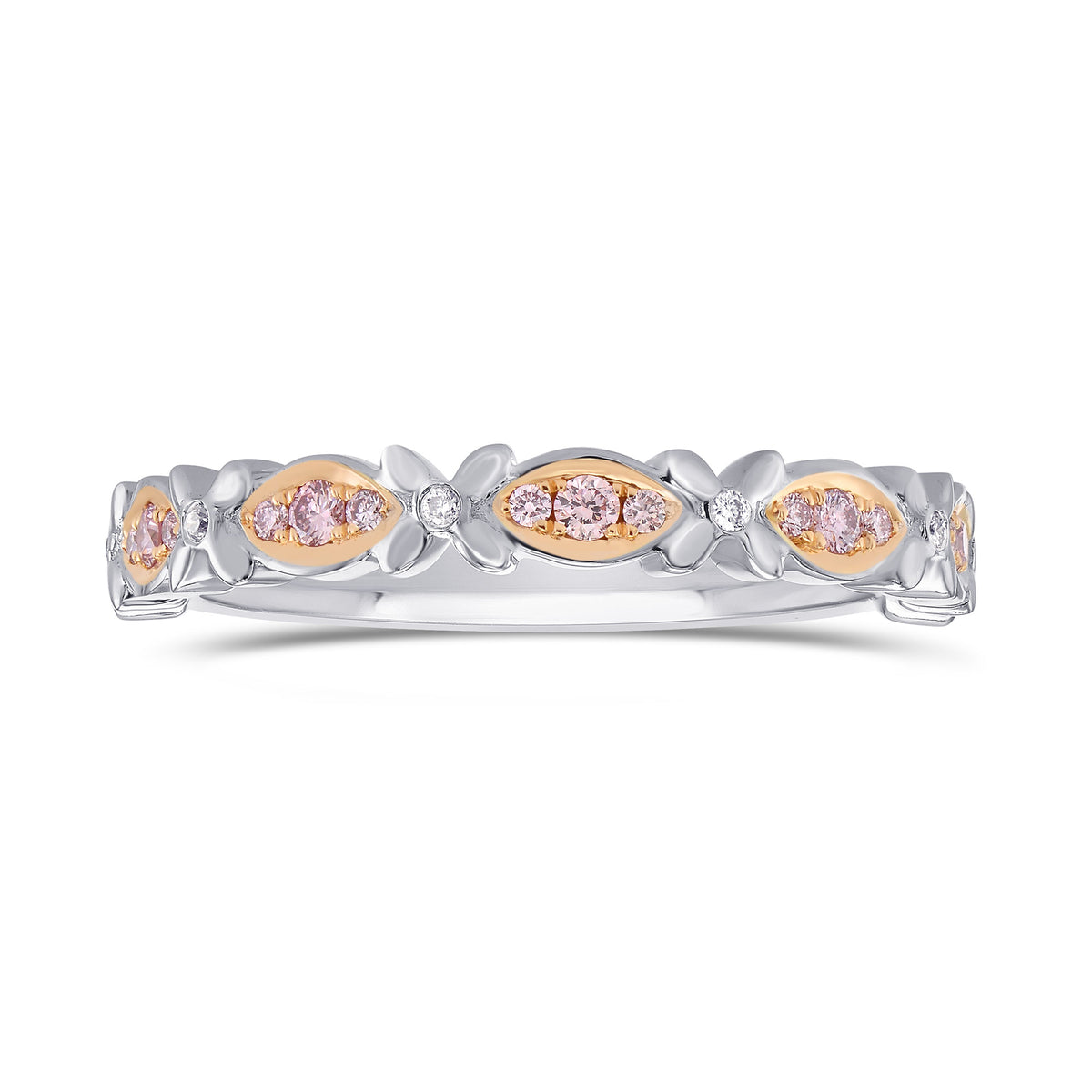 Pink Diamond Wedding Ring