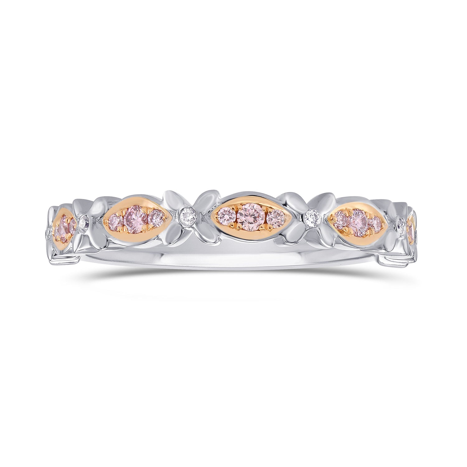 Pink Diamond Wedding Ring