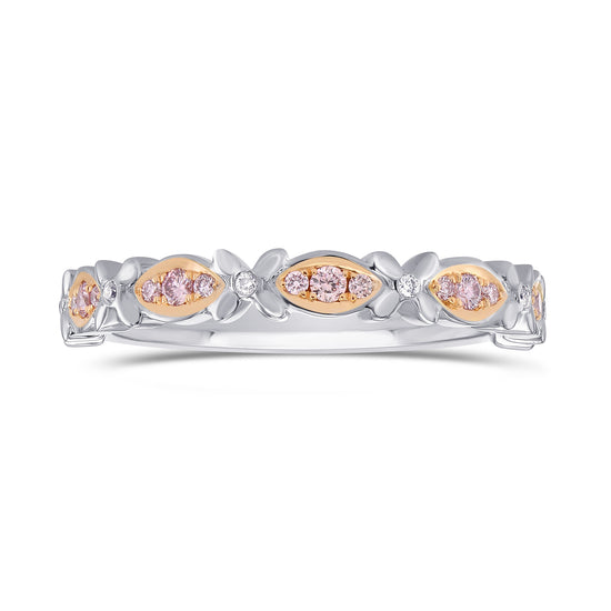 Pink Diamond Wedding Ring