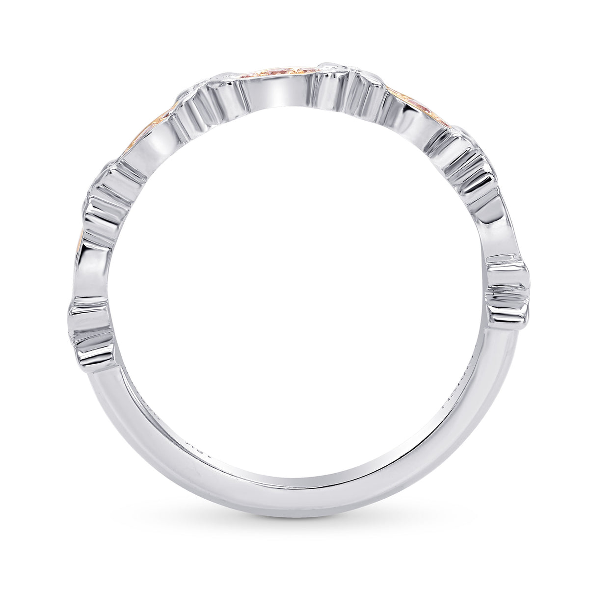 Pink Diamond Wedding Ring