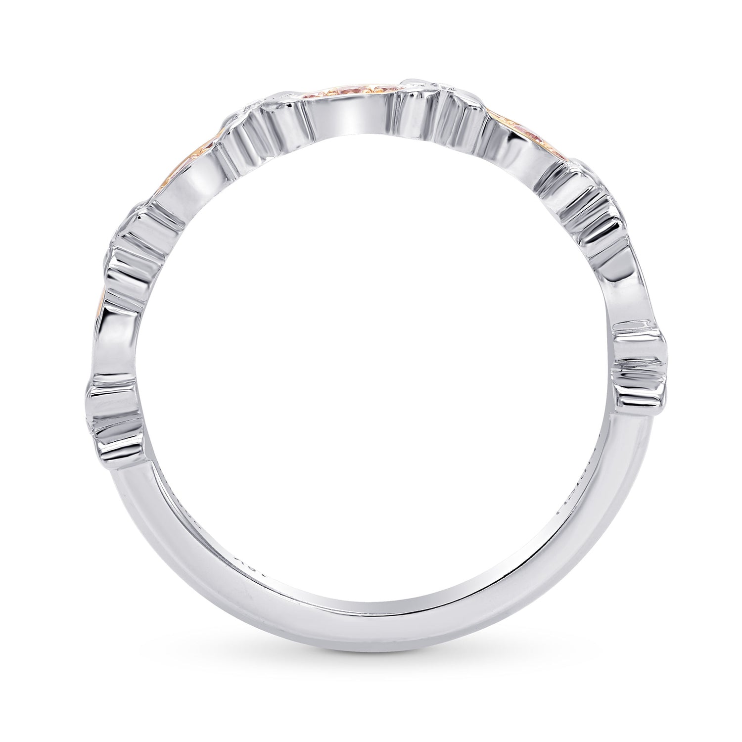 Pink Diamond Wedding Ring