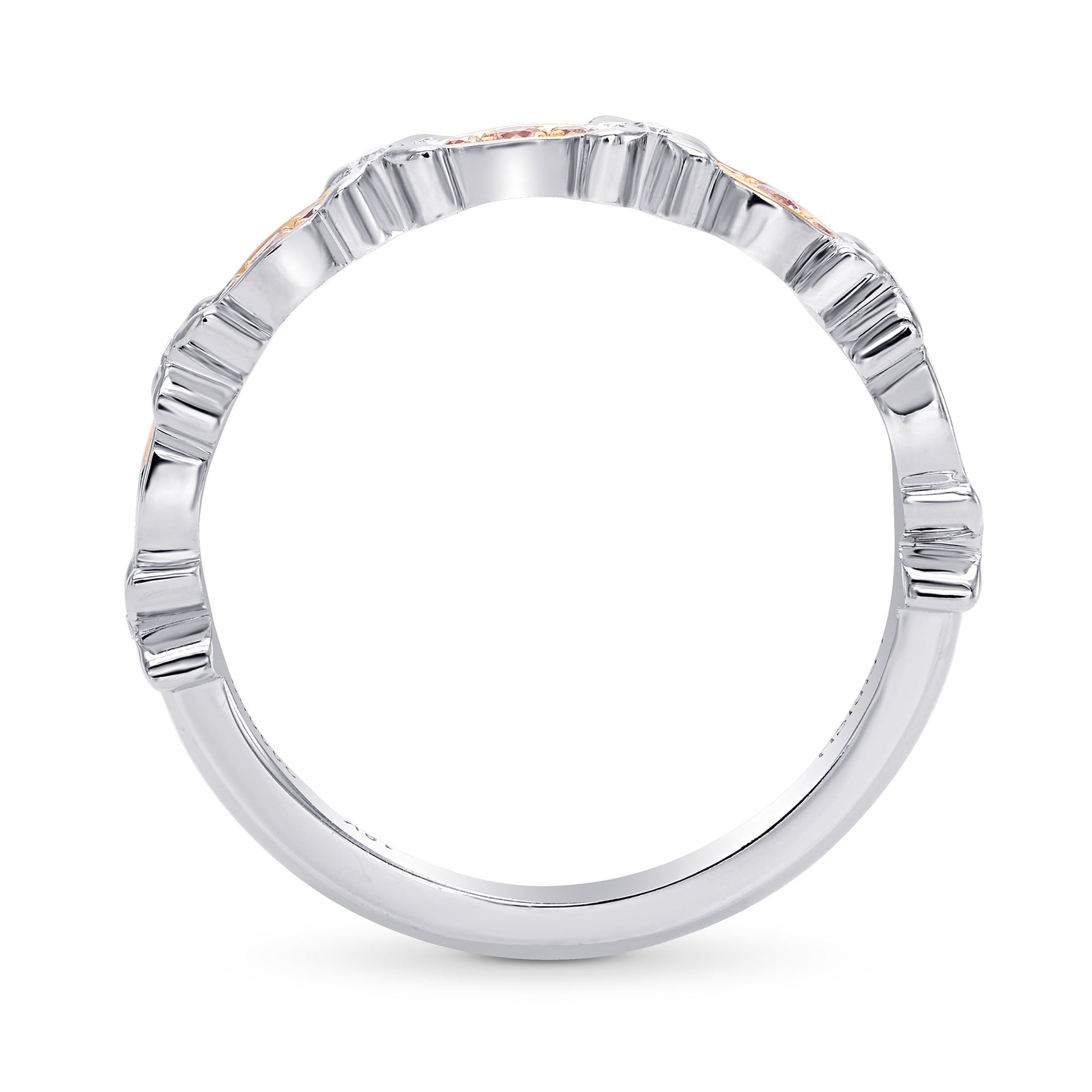 Pink Diamond Wedding Ring