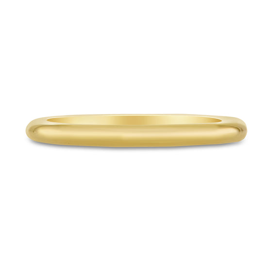 Yellow Gold Wedding Band Ring