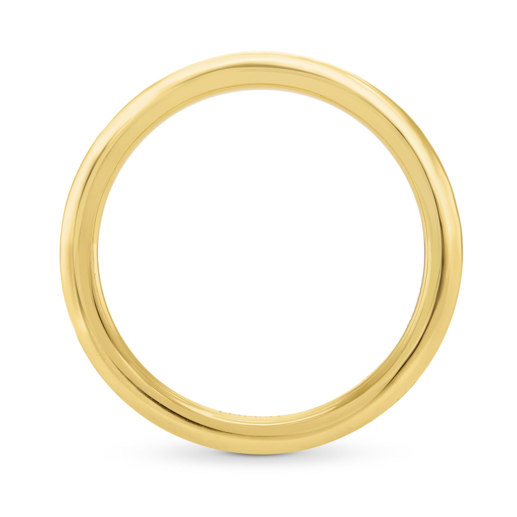 Yellow Gold Wedding Band Ring