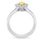 Fancy Intense Yellow Diamond Dress Ring