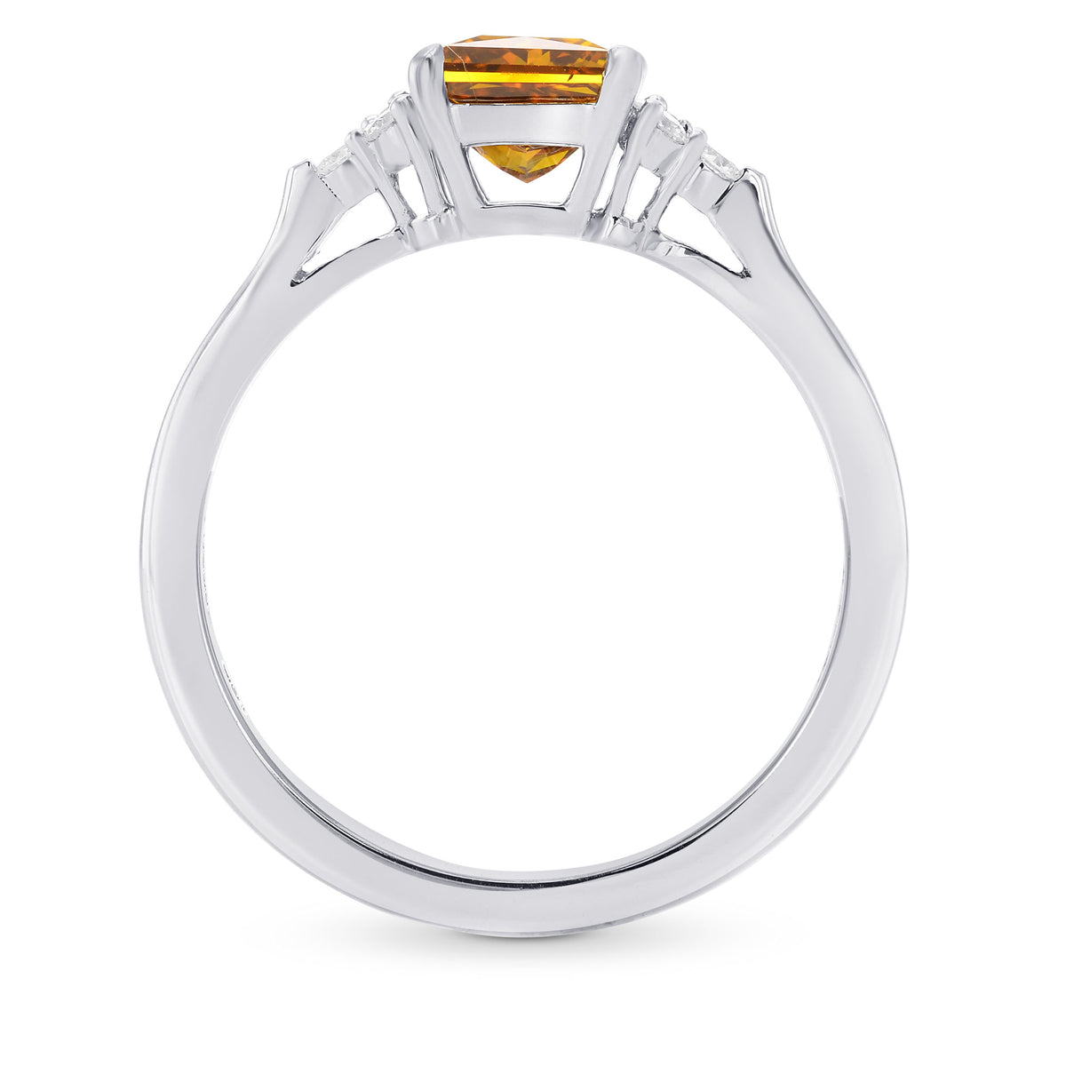Orange Princess Diamond Ring