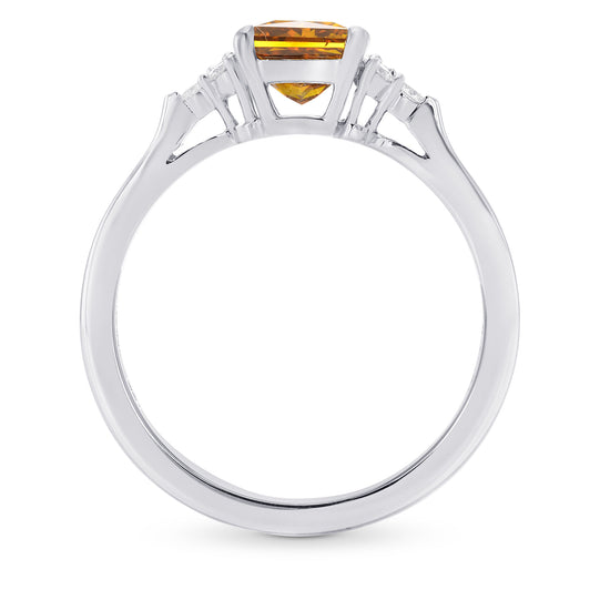 Orange Princess Diamond Ring